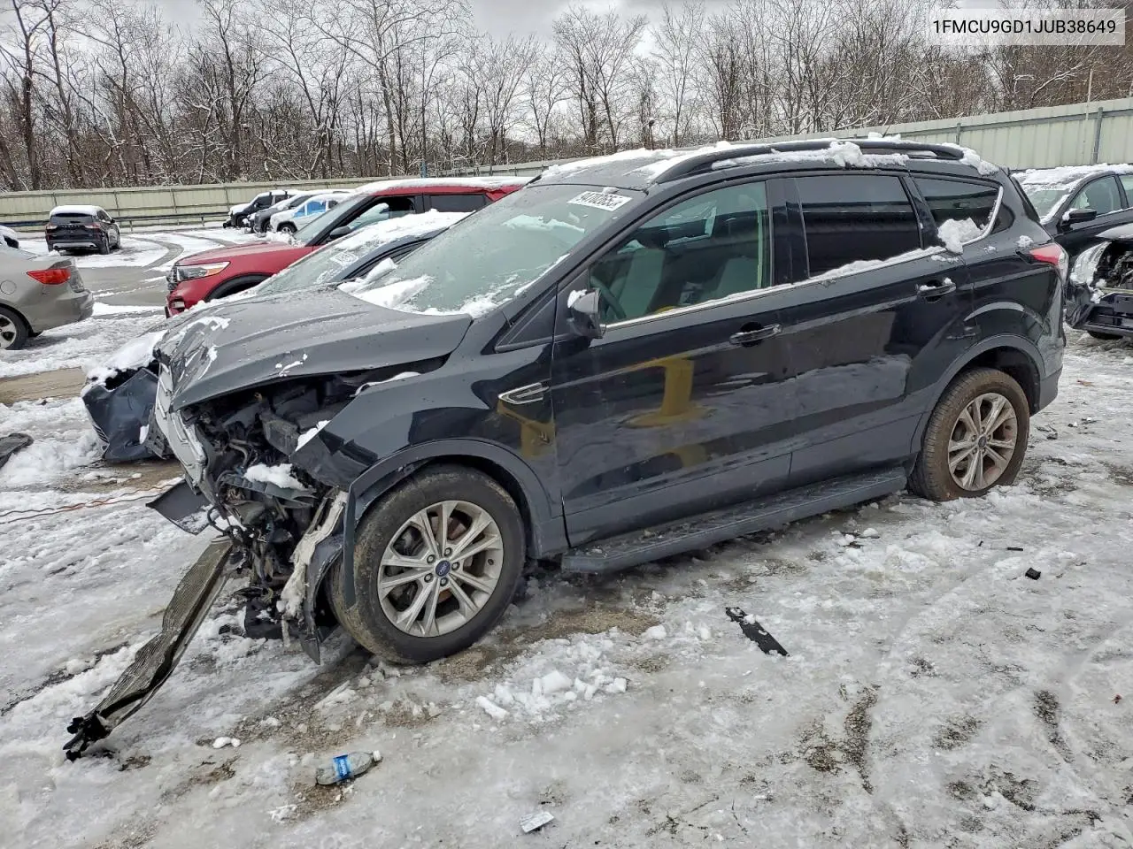 1FMCU9GD1JUB38649 2018 Ford Escape Se