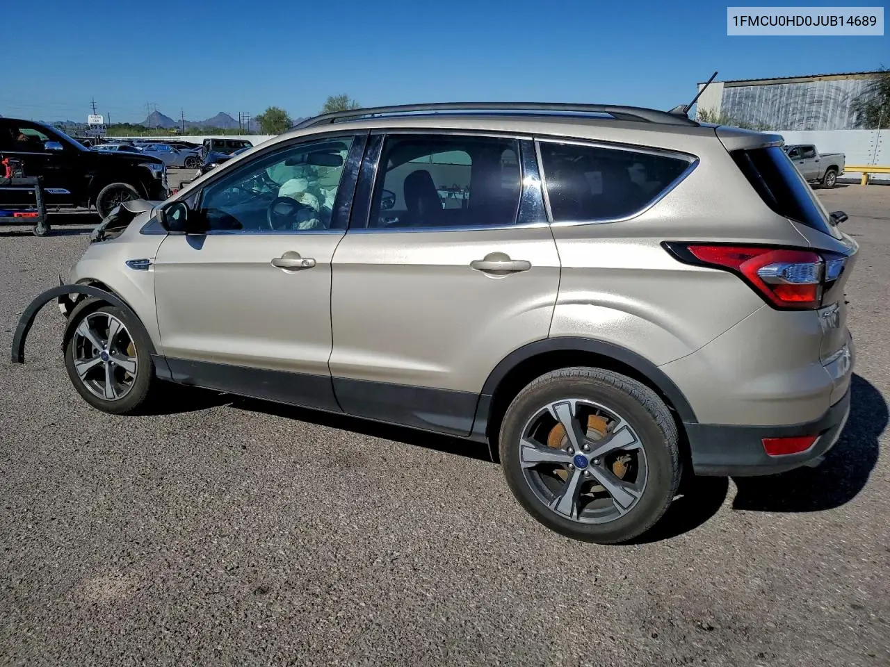 1FMCU0HD0JUB14689 2018 Ford Escape Sel