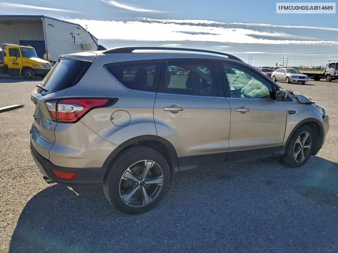 1FMCU0HD0JUB14689 2018 Ford Escape Sel