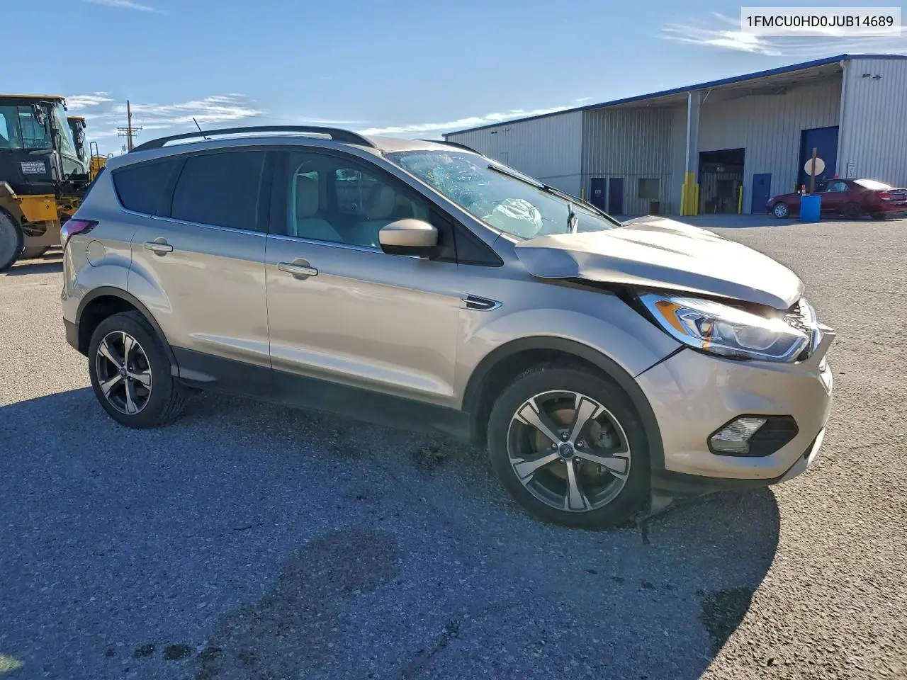 1FMCU0HD0JUB14689 2018 Ford Escape Sel