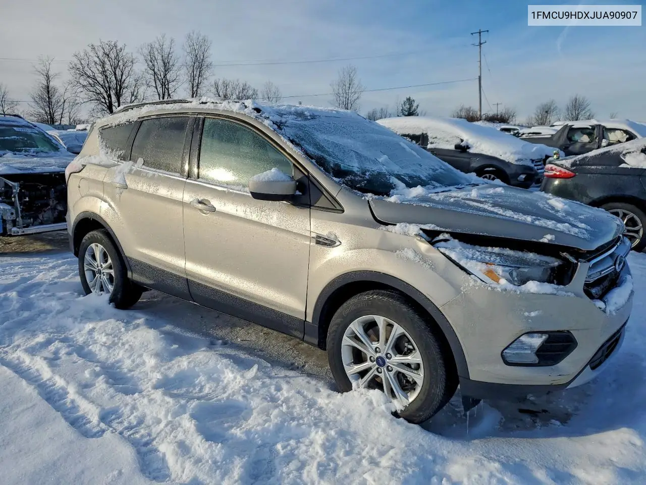 1FMCU9HDXJUA90907 2018 Ford Escape Sel