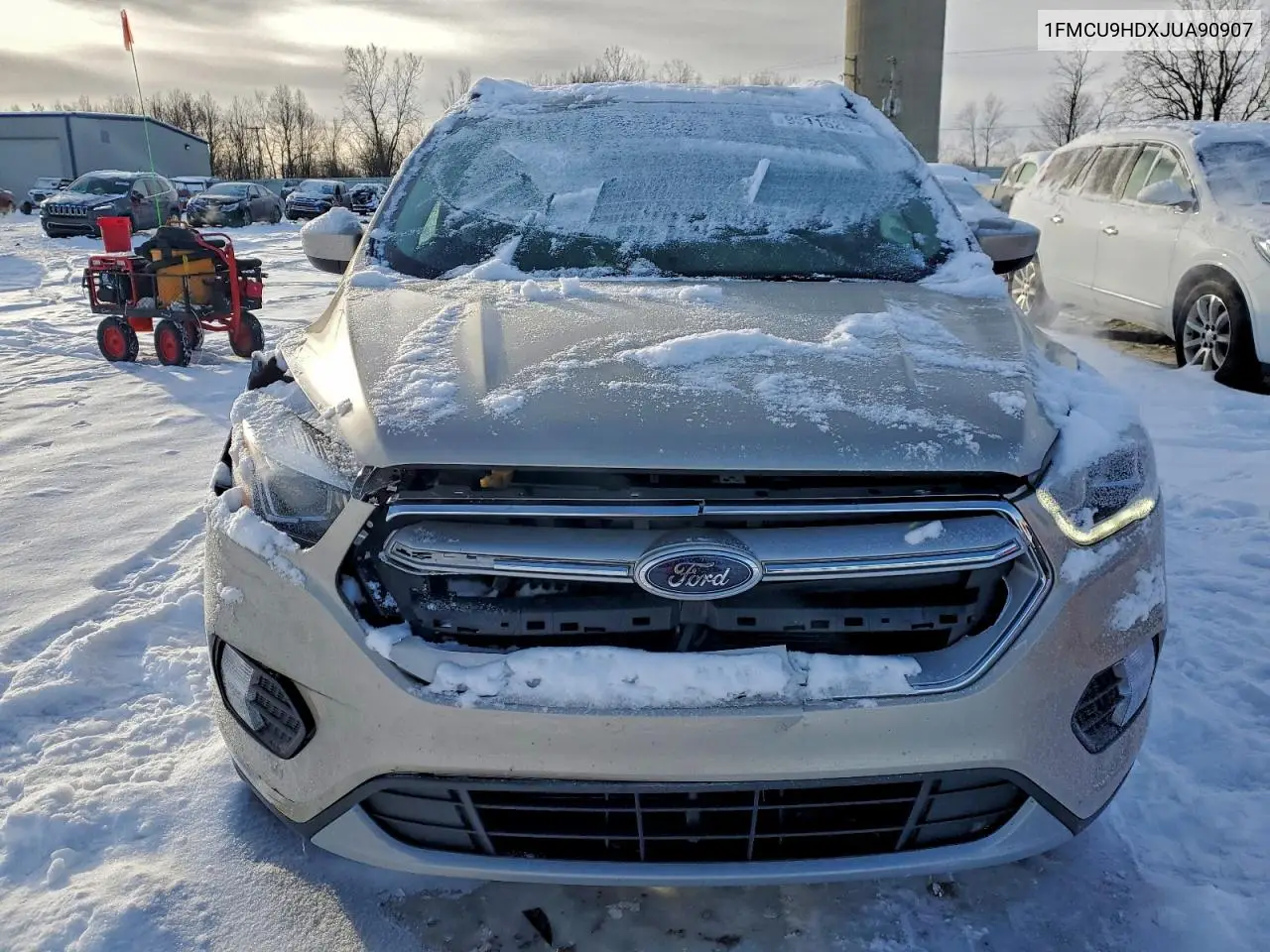 1FMCU9HDXJUA90907 2018 Ford Escape Sel