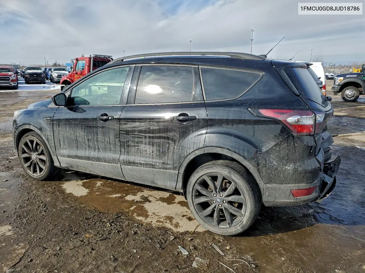 1FMCU0GD8JUD18786 2018 Ford Escape Se