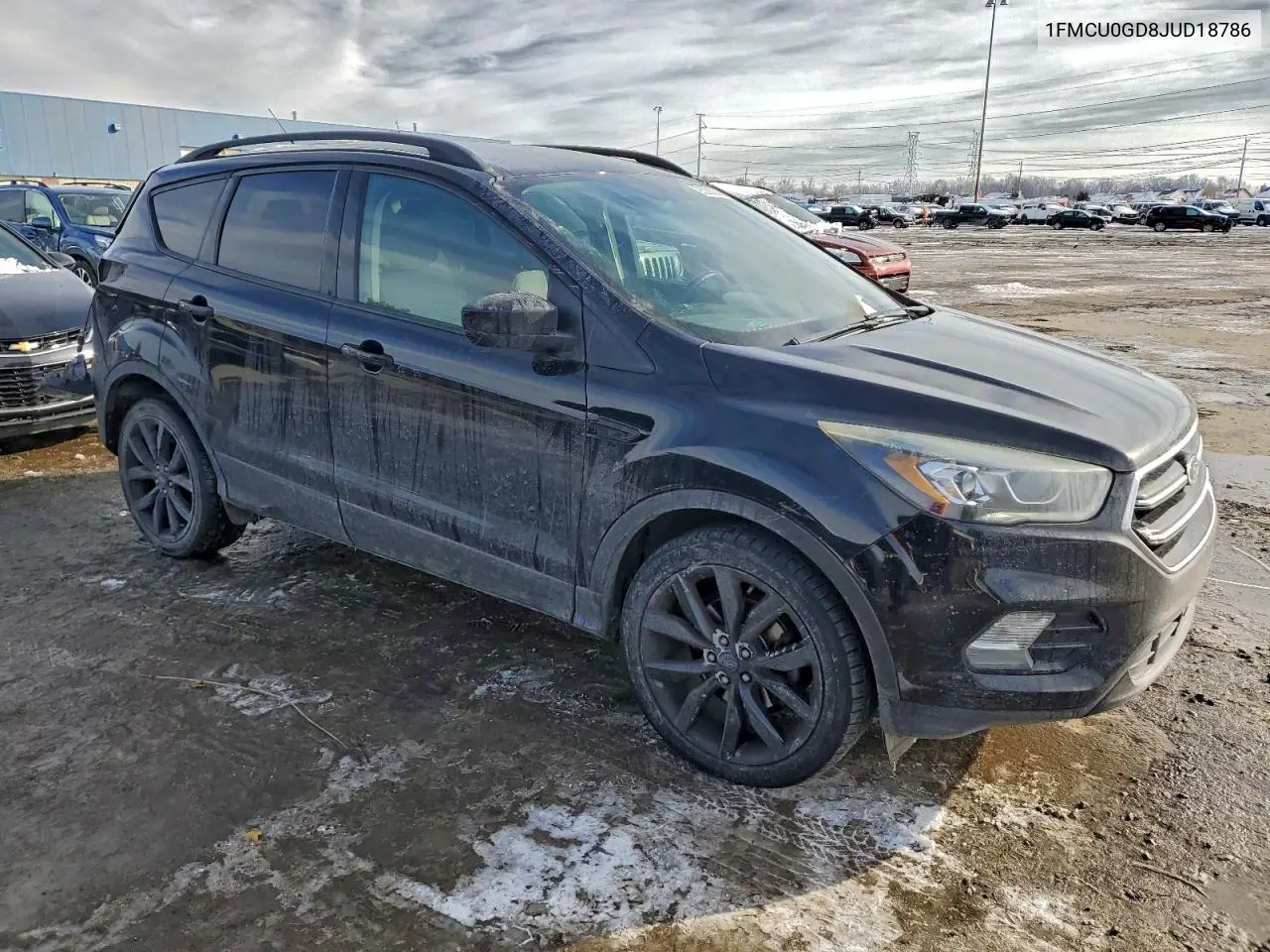 1FMCU0GD8JUD18786 2018 Ford Escape Se