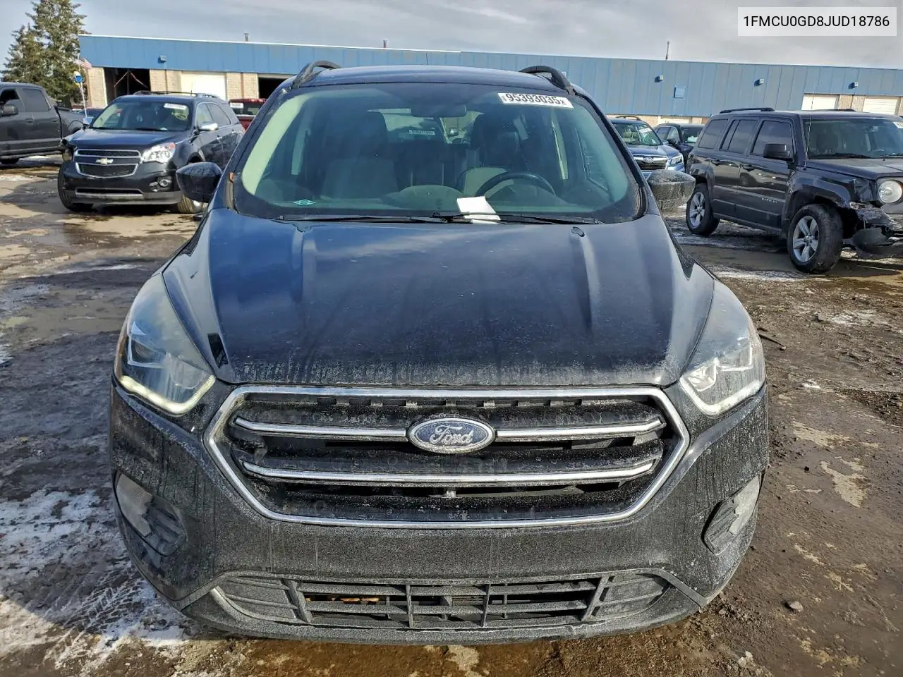 1FMCU0GD8JUD18786 2018 Ford Escape Se