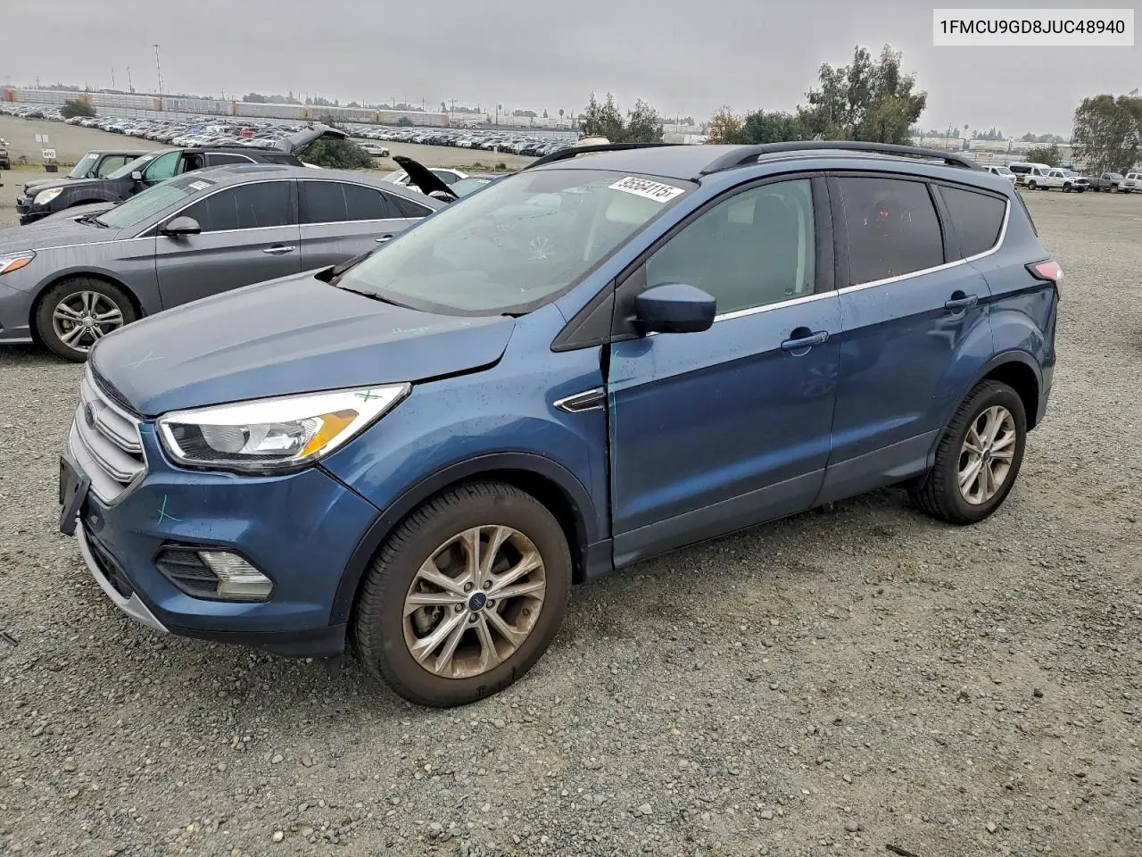 1FMCU9GD8JUC48940 2018 Ford Escape Se