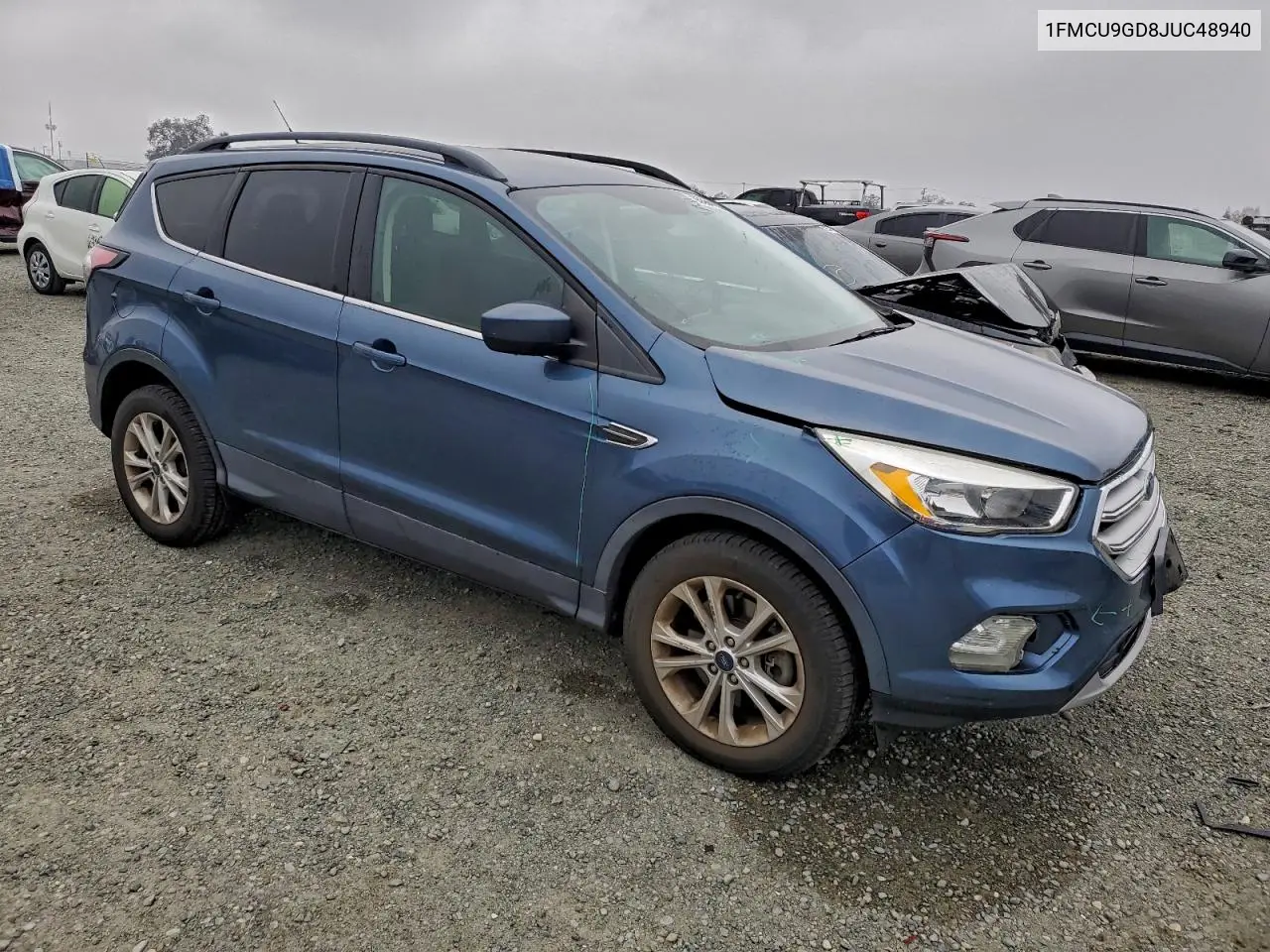 1FMCU9GD8JUC48940 2018 Ford Escape Se