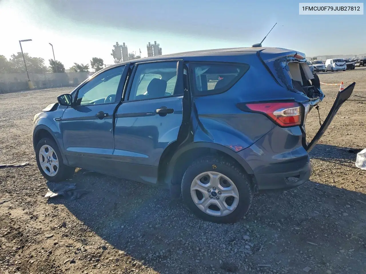 1FMCU0F79JUB27812 2018 Ford Escape S