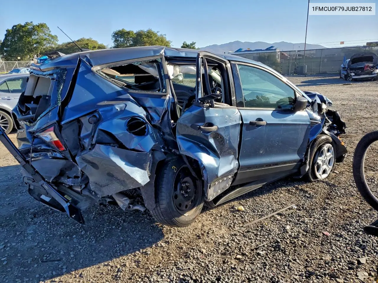 1FMCU0F79JUB27812 2018 Ford Escape S