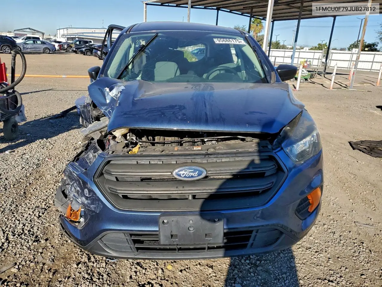 1FMCU0F79JUB27812 2018 Ford Escape S