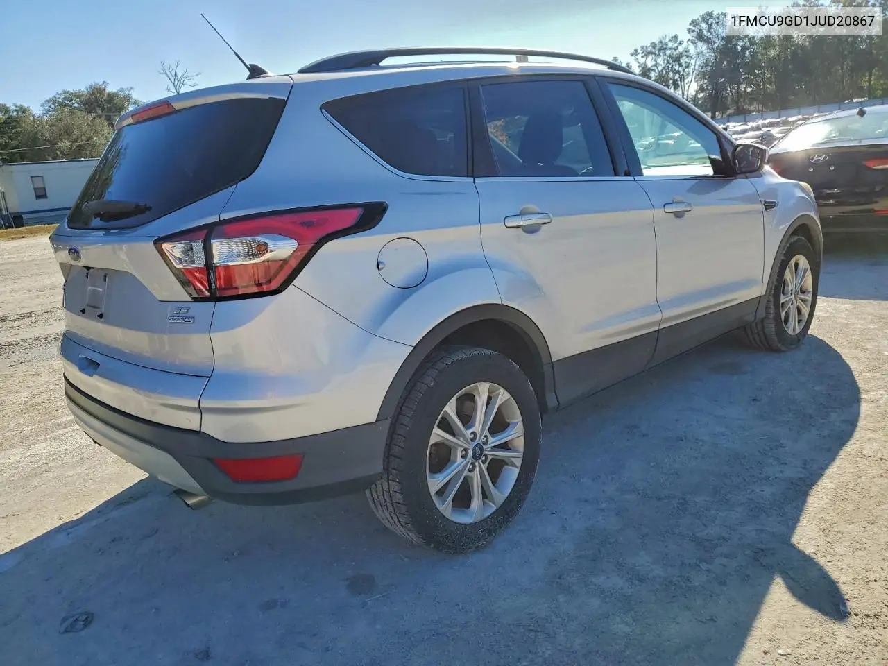 1FMCU9GD1JUD20867 2018 Ford Escape Se