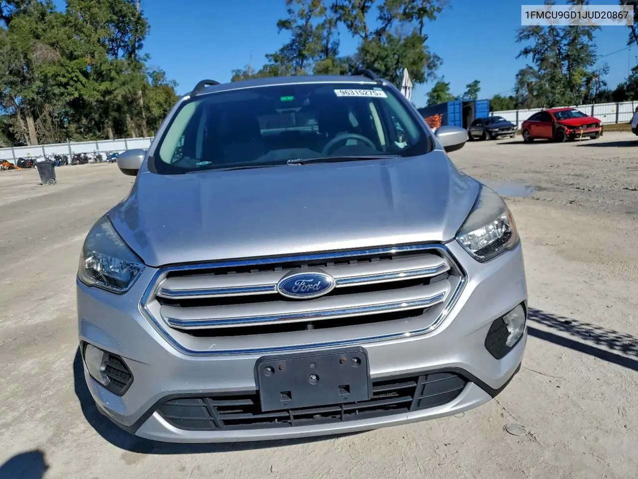 1FMCU9GD1JUD20867 2018 Ford Escape Se