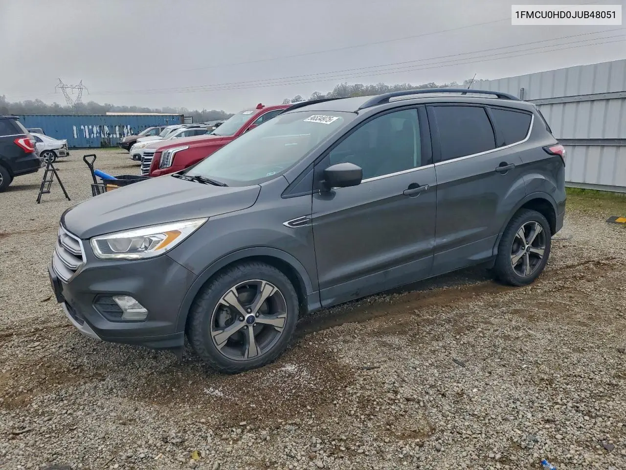 1FMCU0HD0JUB48051 2018 Ford Escape Sel