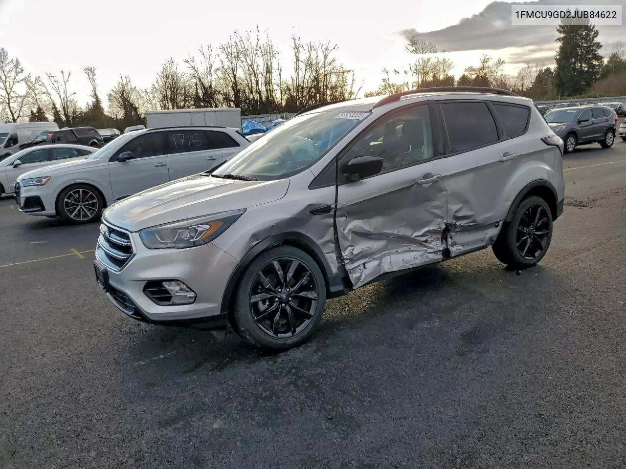 1FMCU9GD2JUB84622 2018 Ford Escape Se