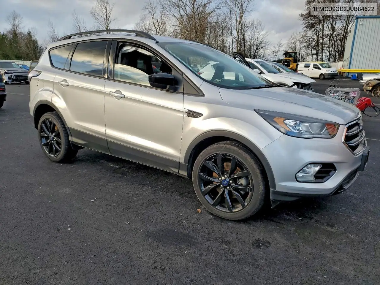 1FMCU9GD2JUB84622 2018 Ford Escape Se