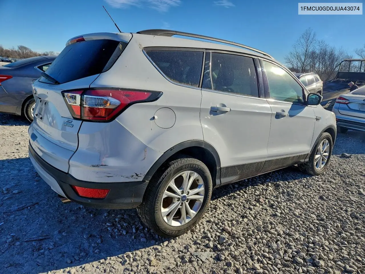 1FMCU0GD0JUA43074 2018 Ford Escape Se