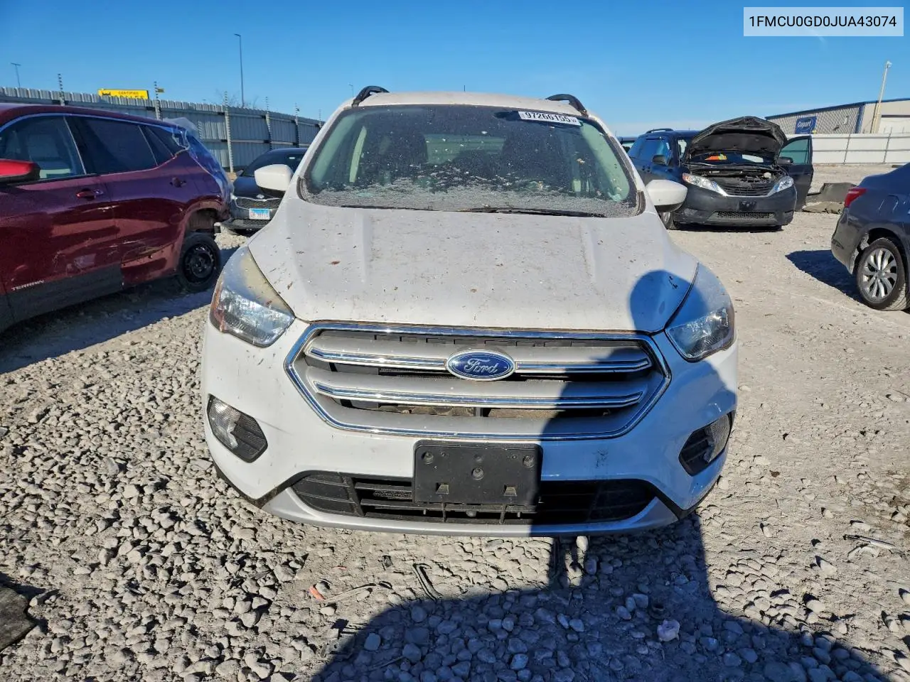 1FMCU0GD0JUA43074 2018 Ford Escape Se