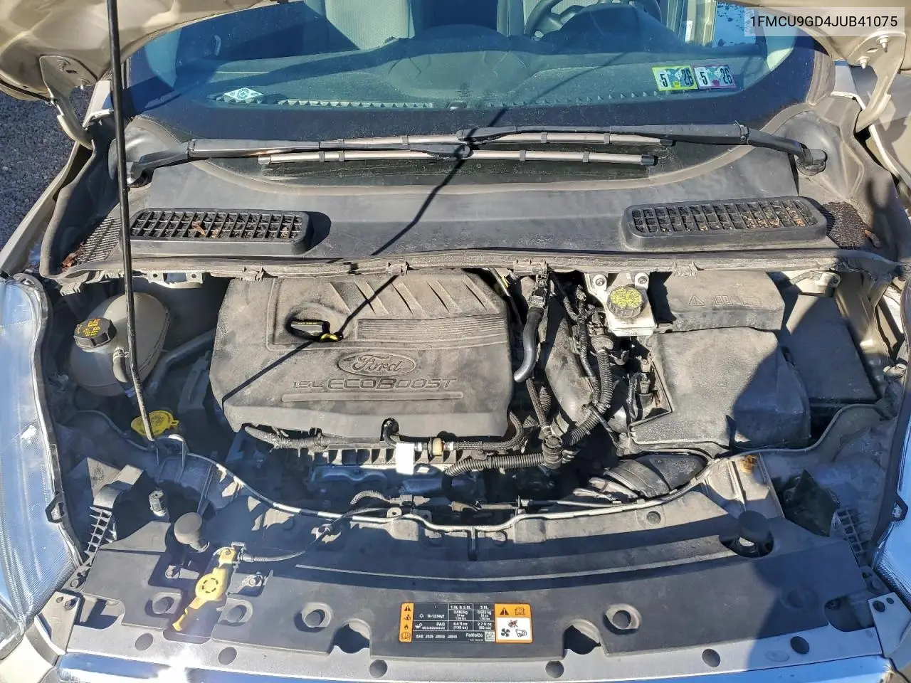 1FMCU9GD4JUB41075 2018 Ford Escape Se