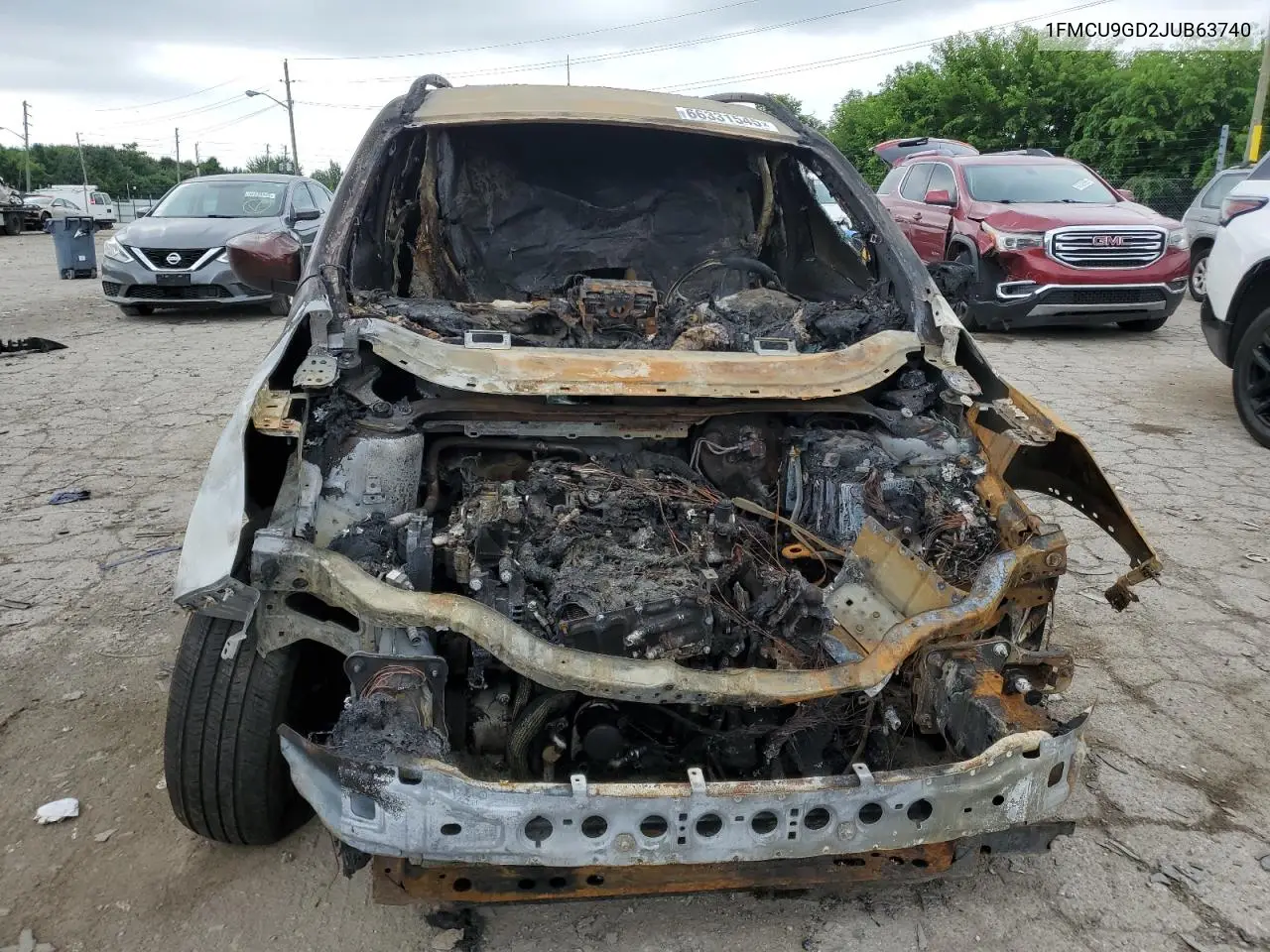 1FMCU9GD2JUB63740 2018 Ford Escape Se