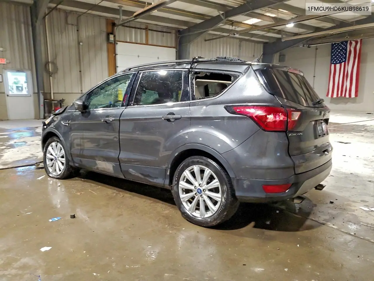 1FMCU9HD6KUB98619 2019 Ford Escape Sel