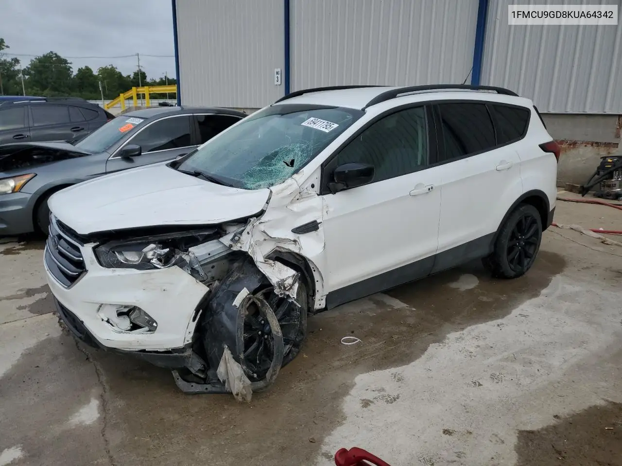 1FMCU9GD8KUA64342 2019 Ford Escape Se