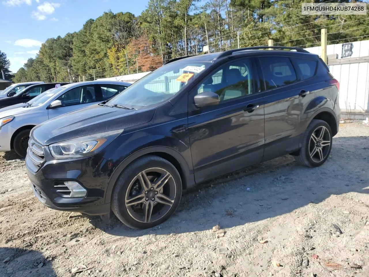 1FMCU9HD4KUB74268 2019 Ford Escape Sel