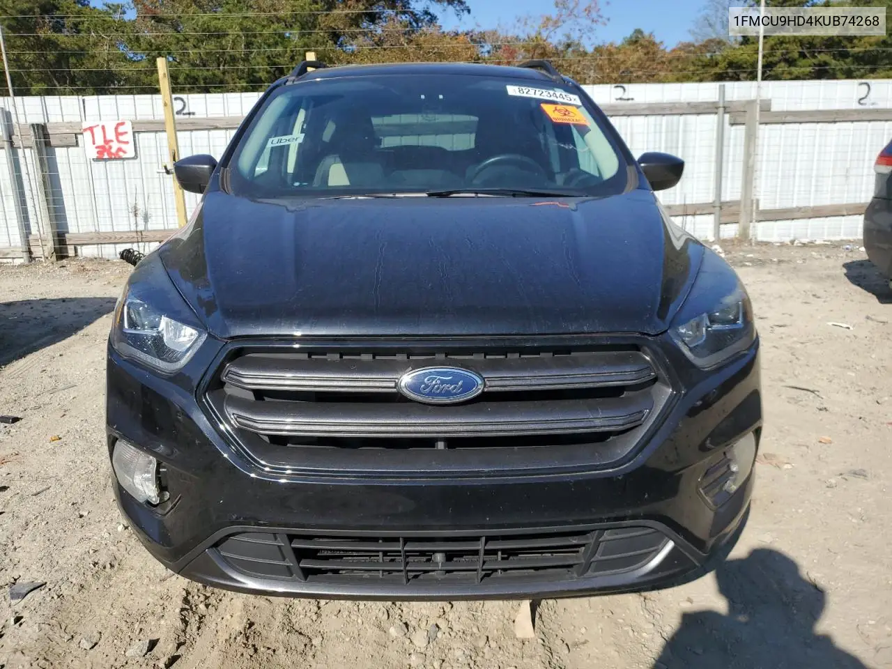 1FMCU9HD4KUB74268 2019 Ford Escape Sel