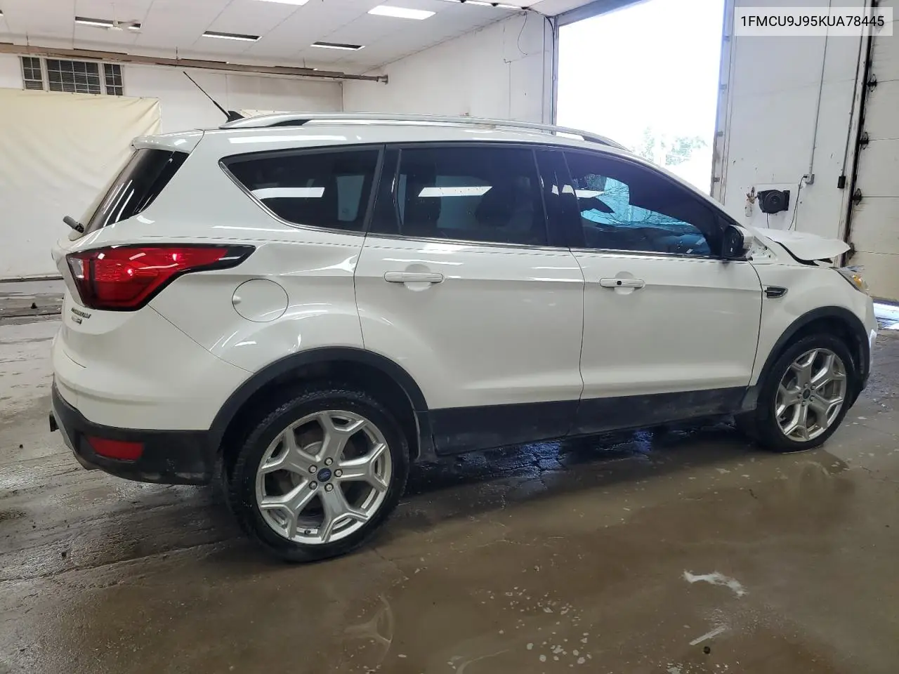 1FMCU9J95KUA78445 2019 Ford Escape Titanium