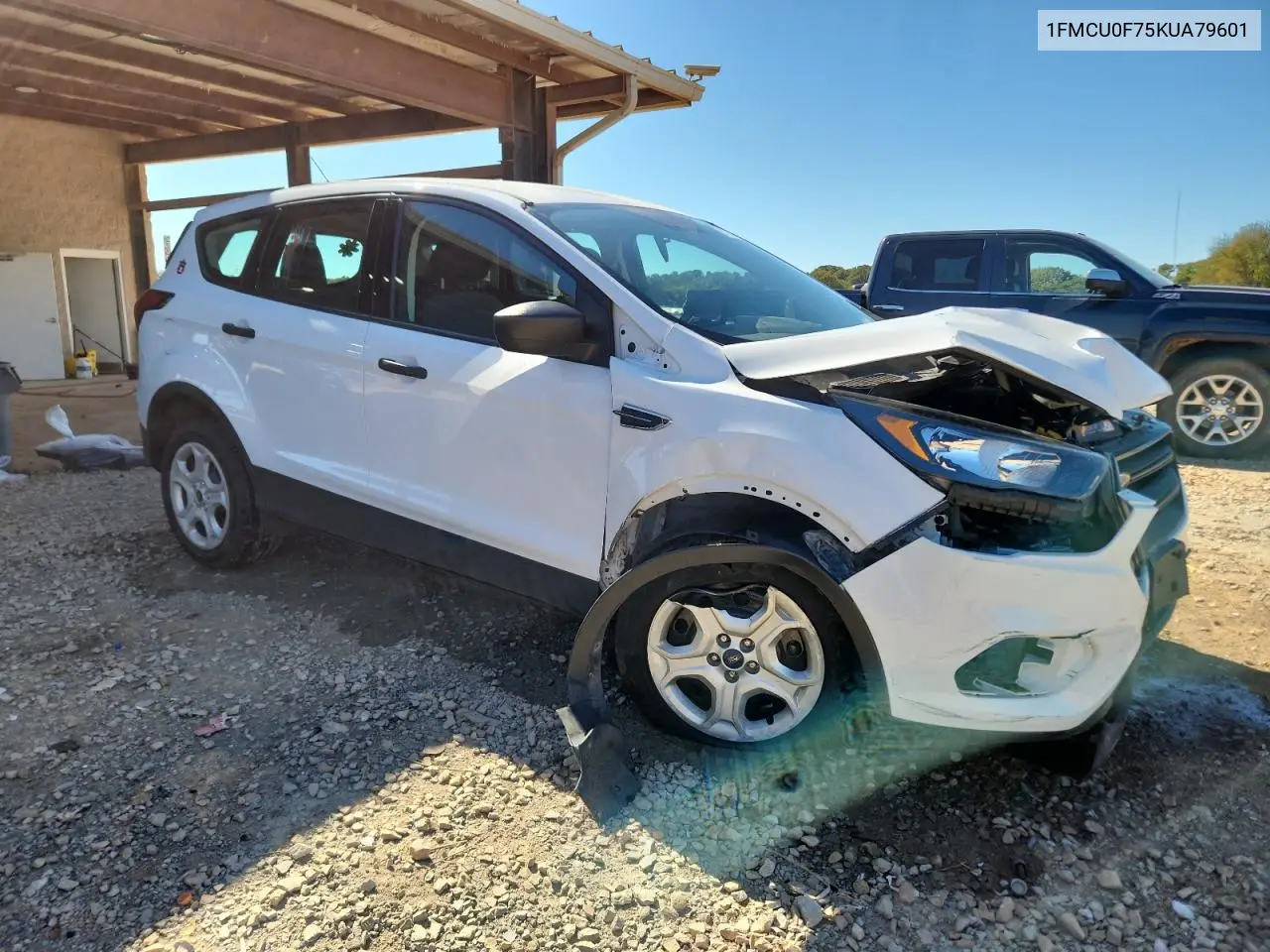1FMCU0F75KUA79601 2019 Ford Escape S