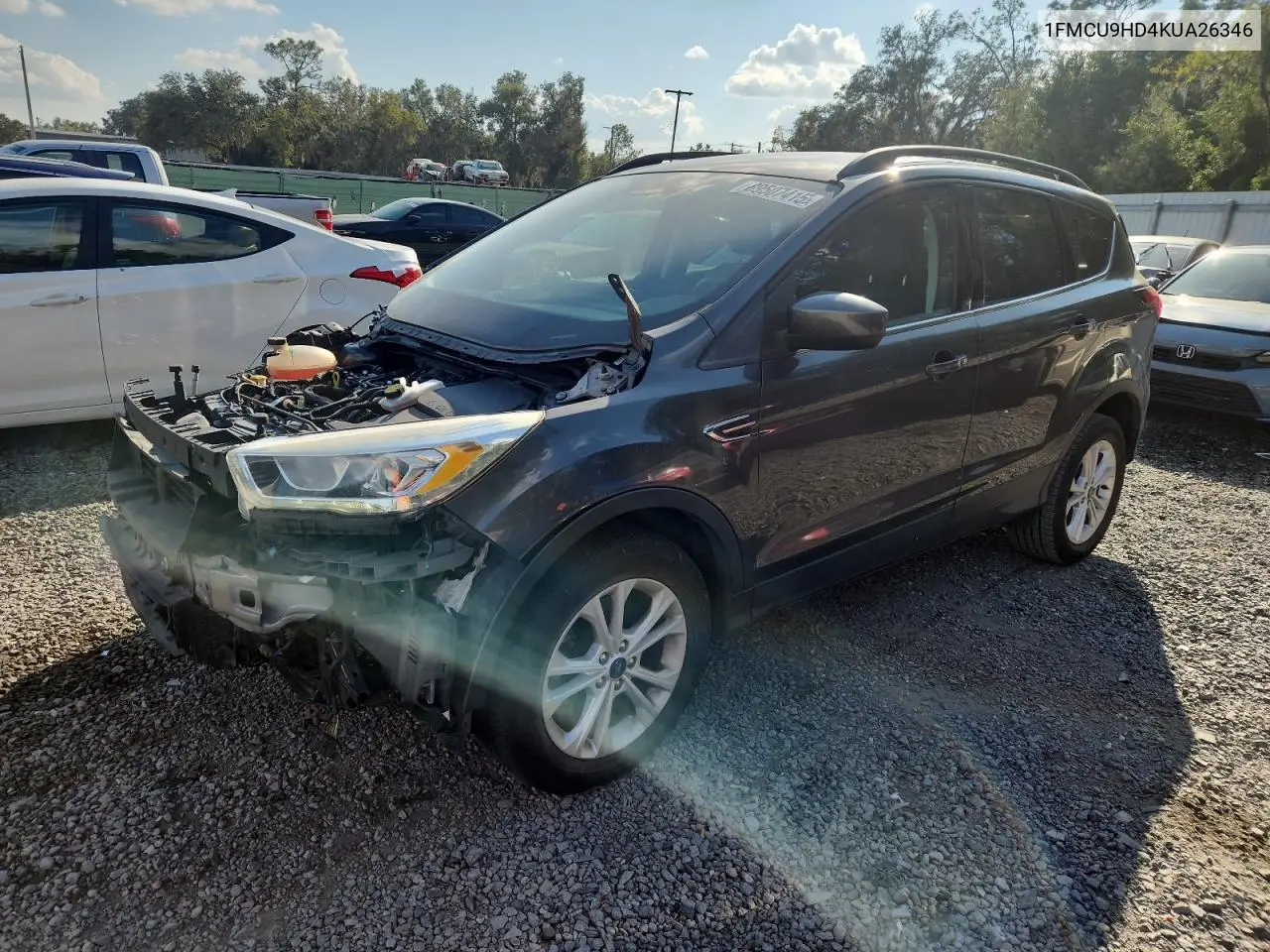 1FMCU9HD4KUA26346 2019 Ford Escape Sel