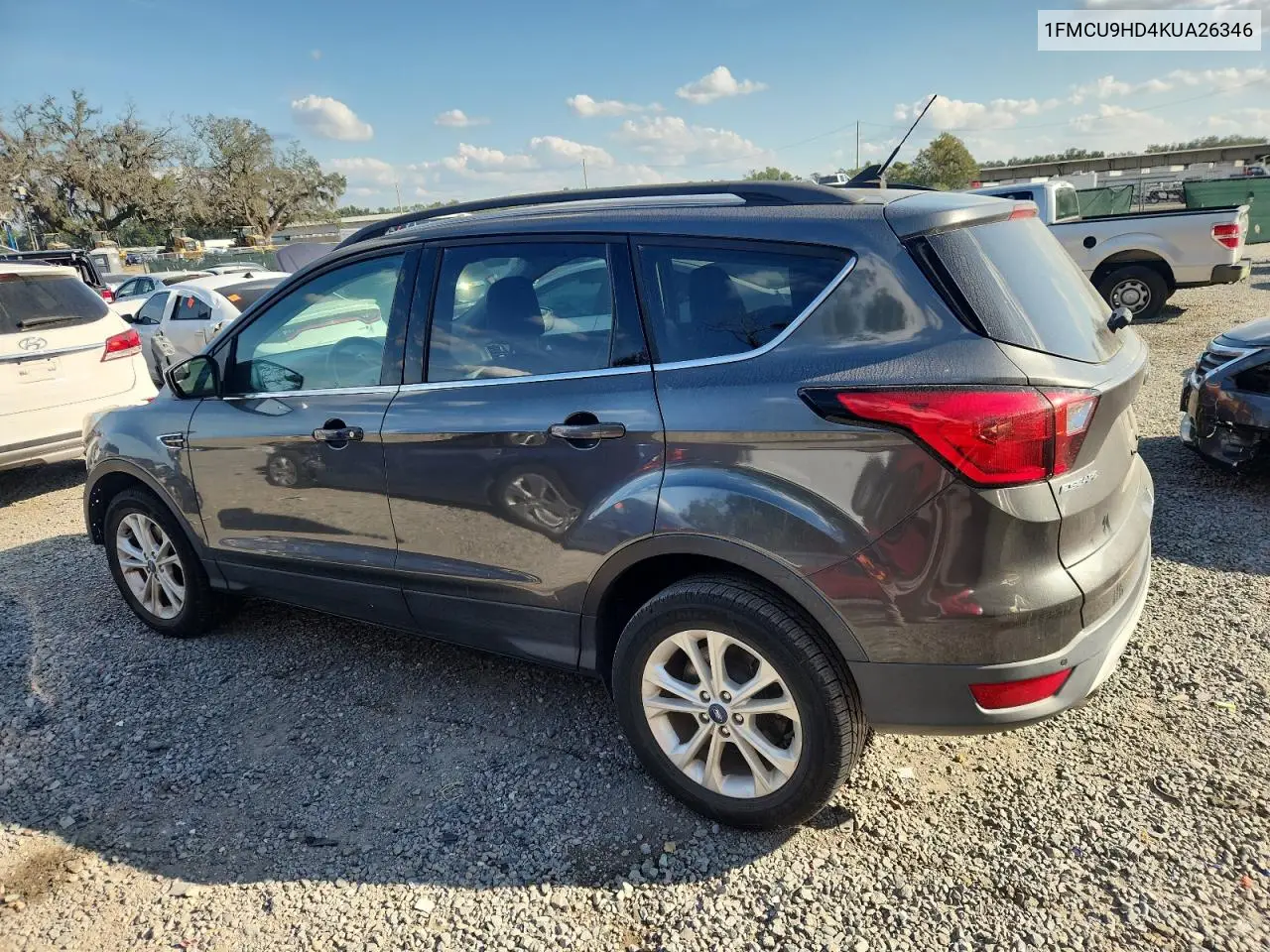 1FMCU9HD4KUA26346 2019 Ford Escape Sel