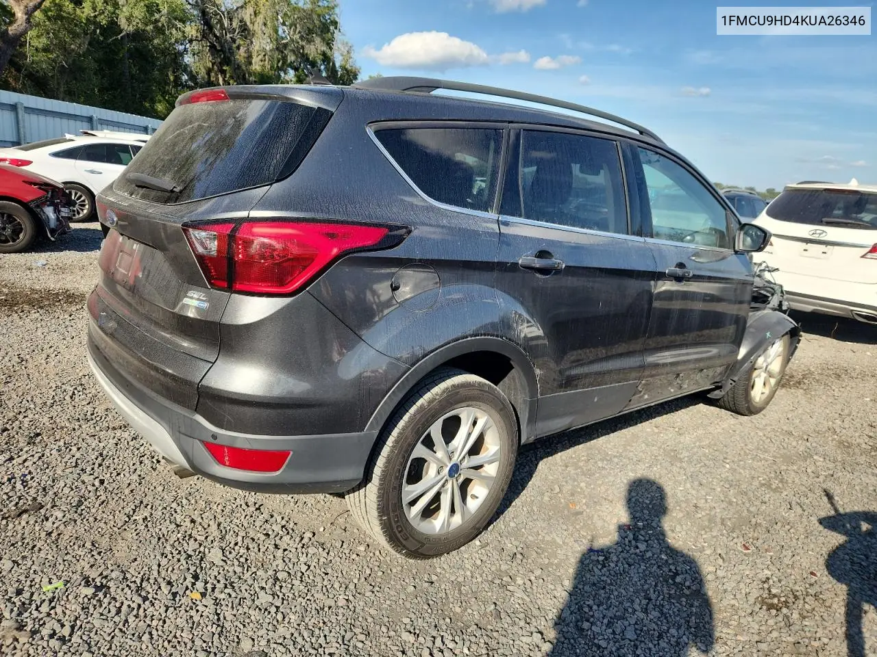 1FMCU9HD4KUA26346 2019 Ford Escape Sel