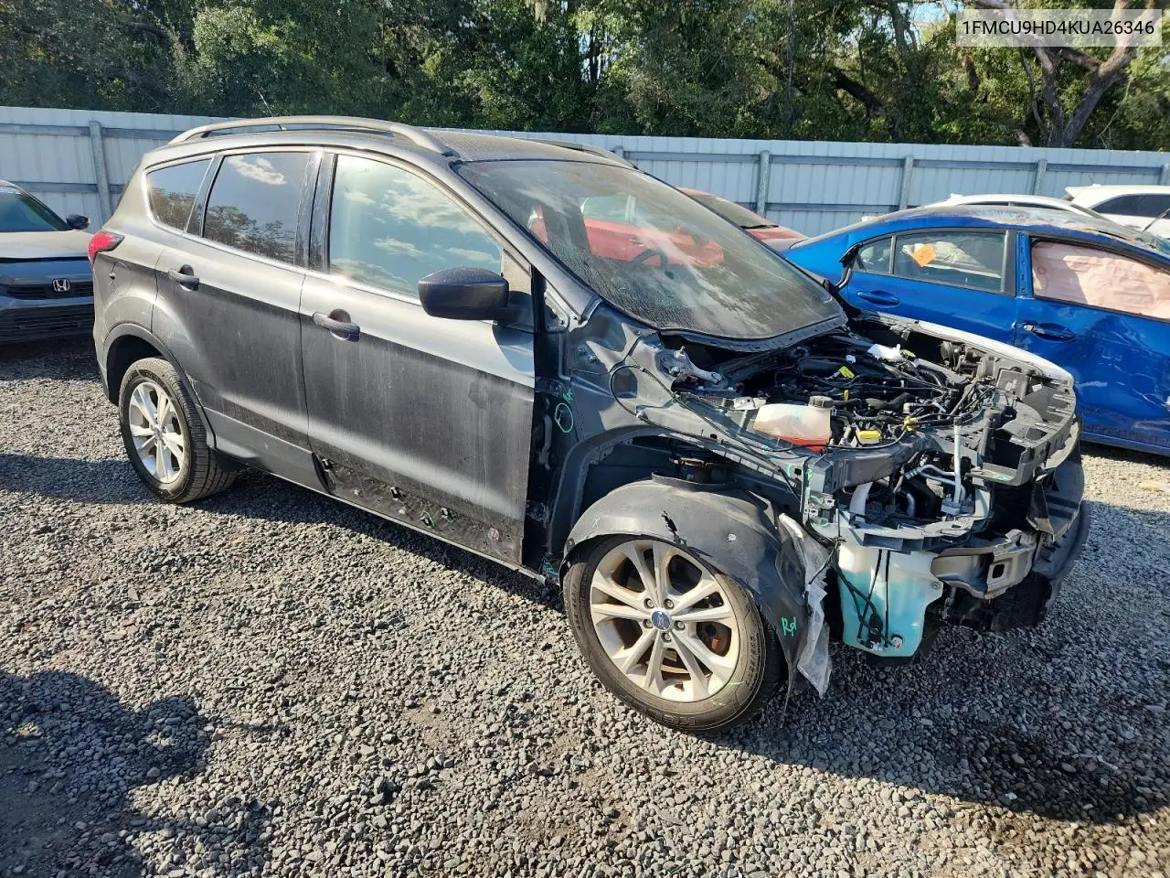 1FMCU9HD4KUA26346 2019 Ford Escape Sel