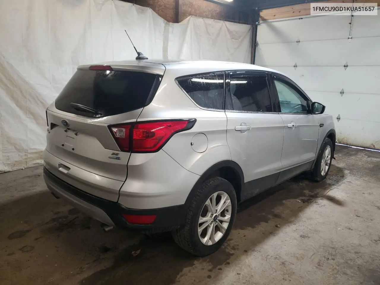 1FMCU9GD1KUA51657 2019 Ford Escape Se