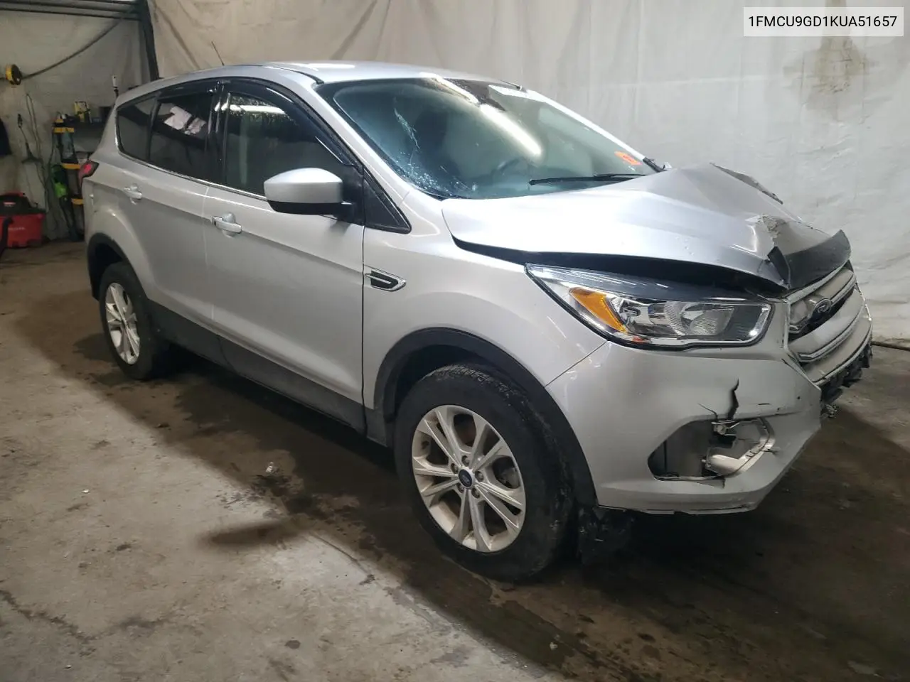 1FMCU9GD1KUA51657 2019 Ford Escape Se