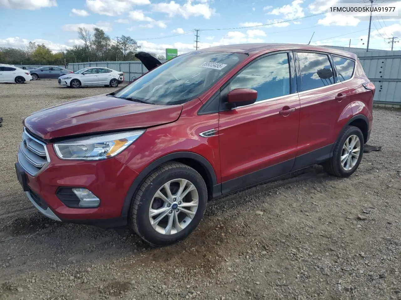1FMCU0GD5KUA91977 2019 Ford Escape Se