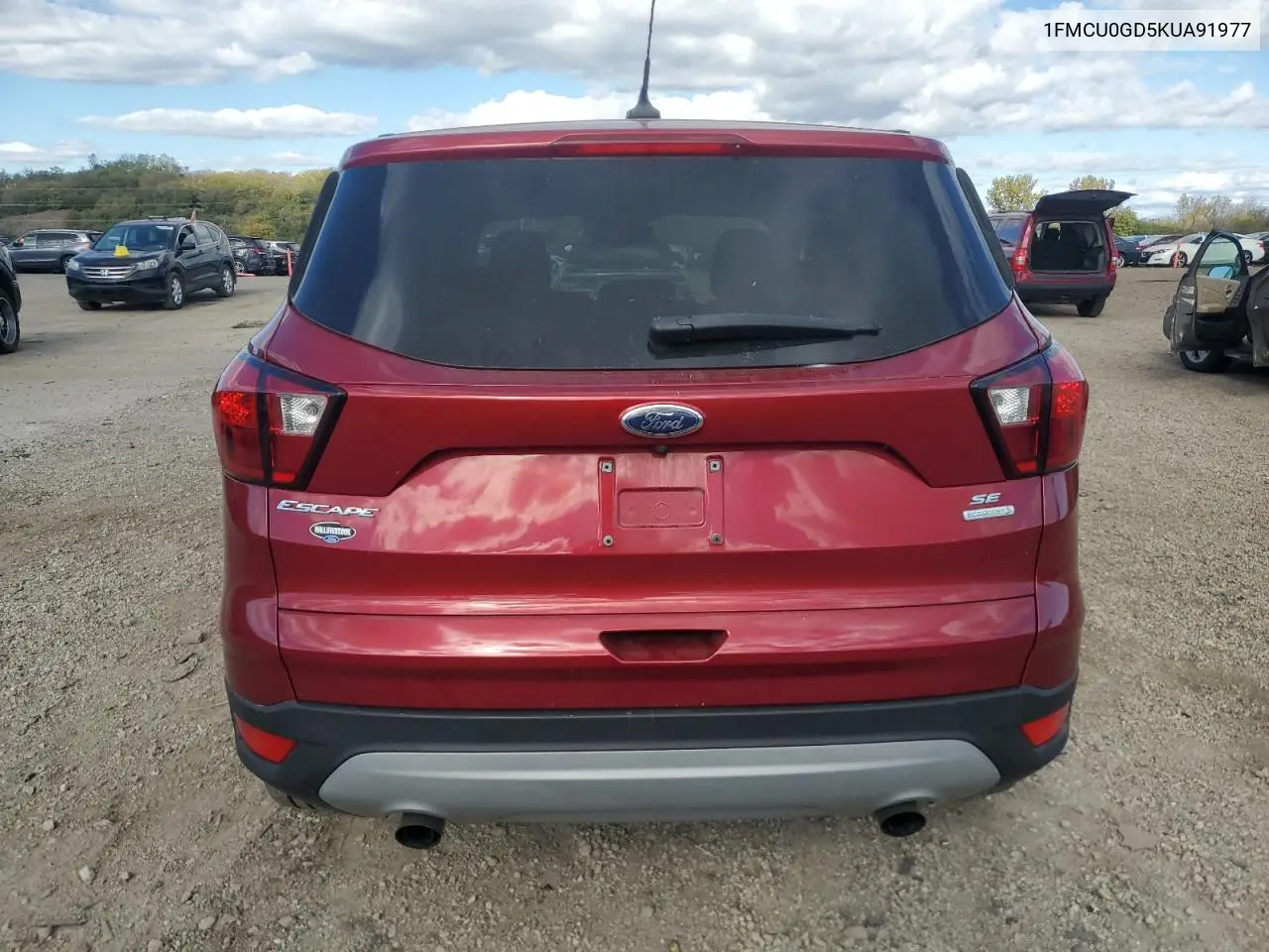 1FMCU0GD5KUA91977 2019 Ford Escape Se