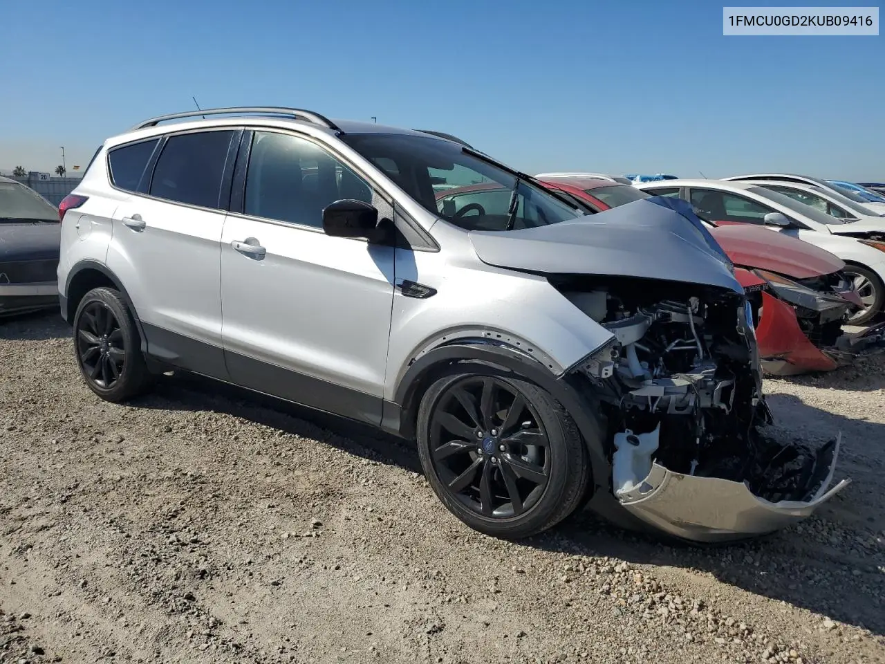 1FMCU0GD2KUB09416 2019 Ford Escape Se