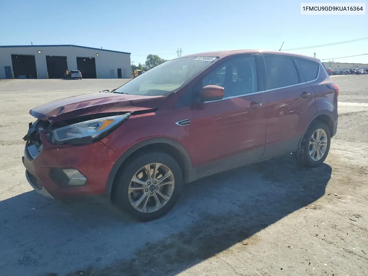 1FMCU9GD9KUA16364 2019 Ford Escape Se