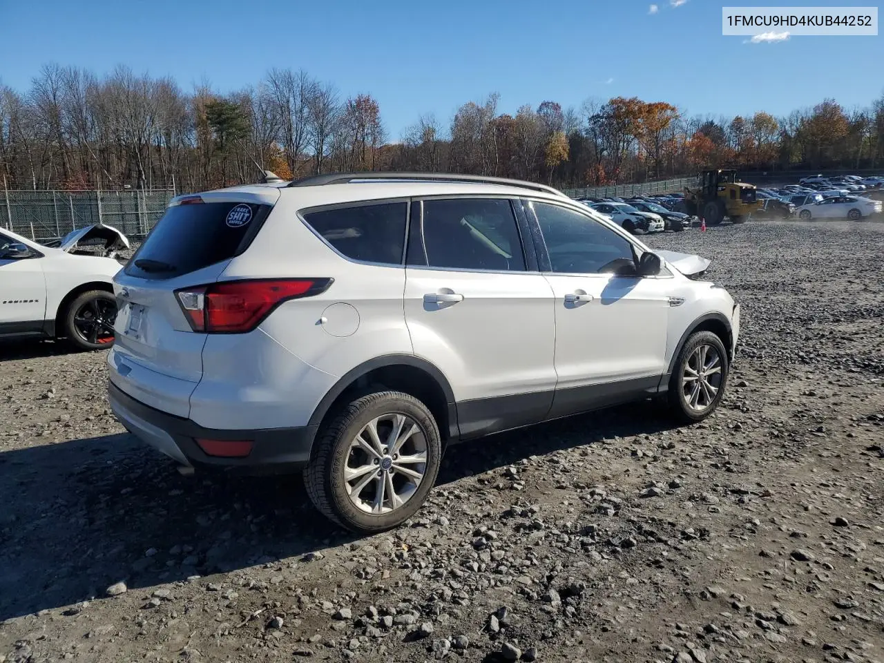 1FMCU9HD4KUB44252 2019 Ford Escape Sel