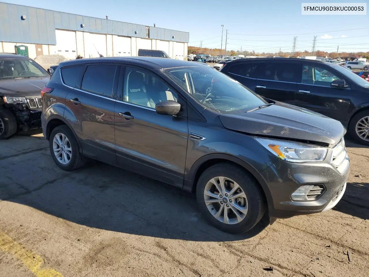 1FMCU9GD3KUC00053 2019 Ford Escape Se