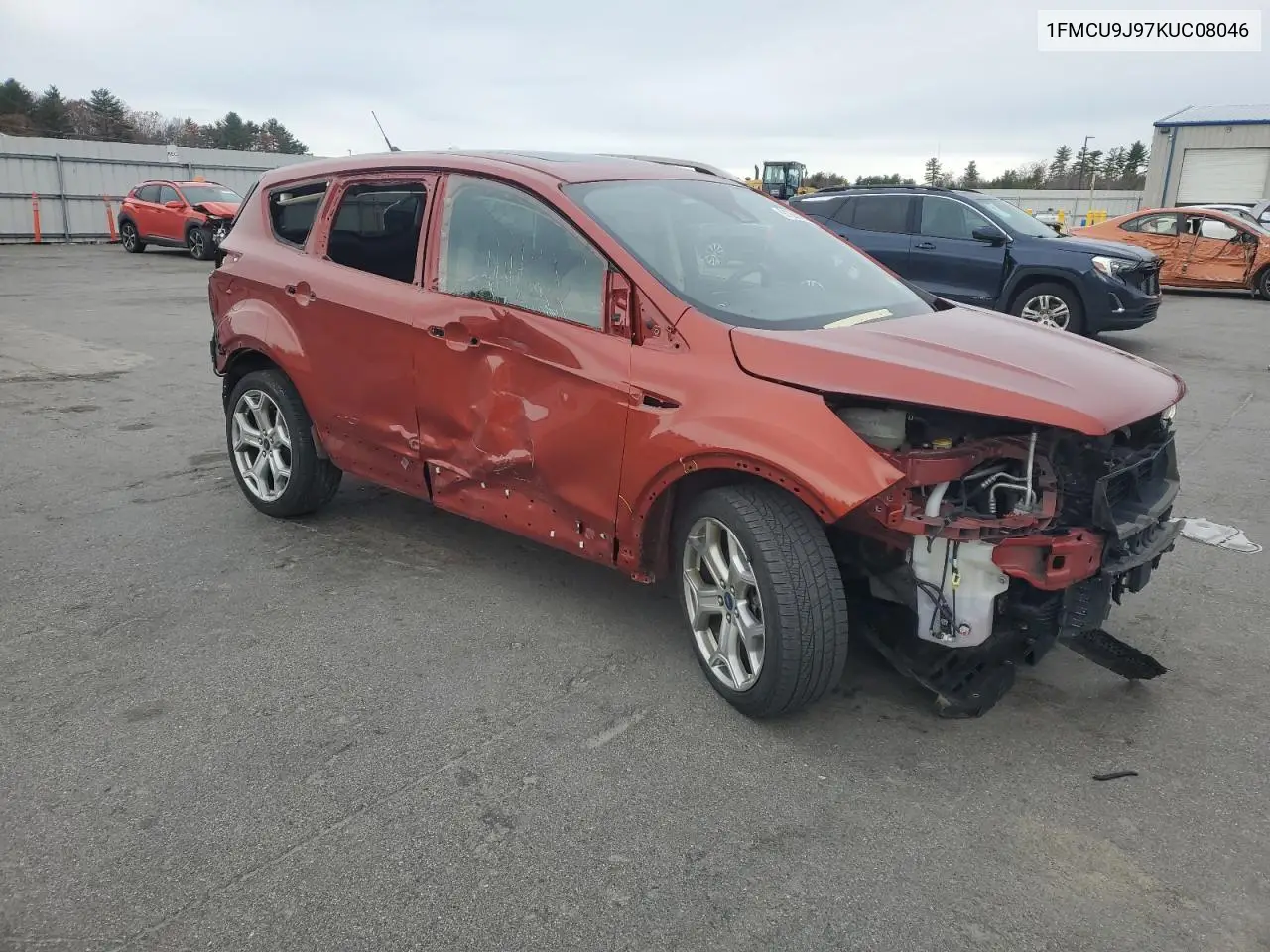 1FMCU9J97KUC08046 2019 Ford Escape Titanium