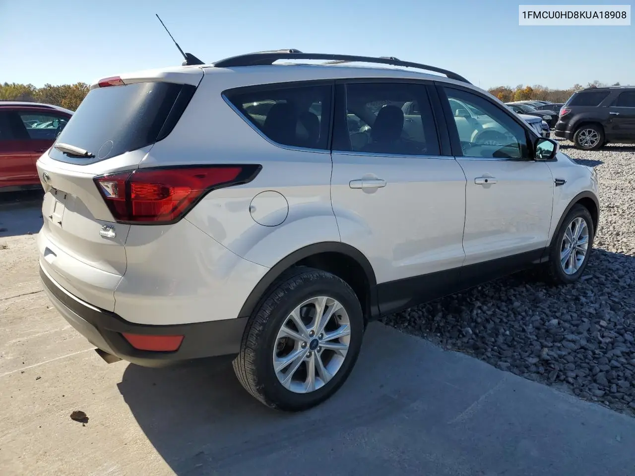 1FMCU0HD8KUA18908 2019 Ford Escape Sel