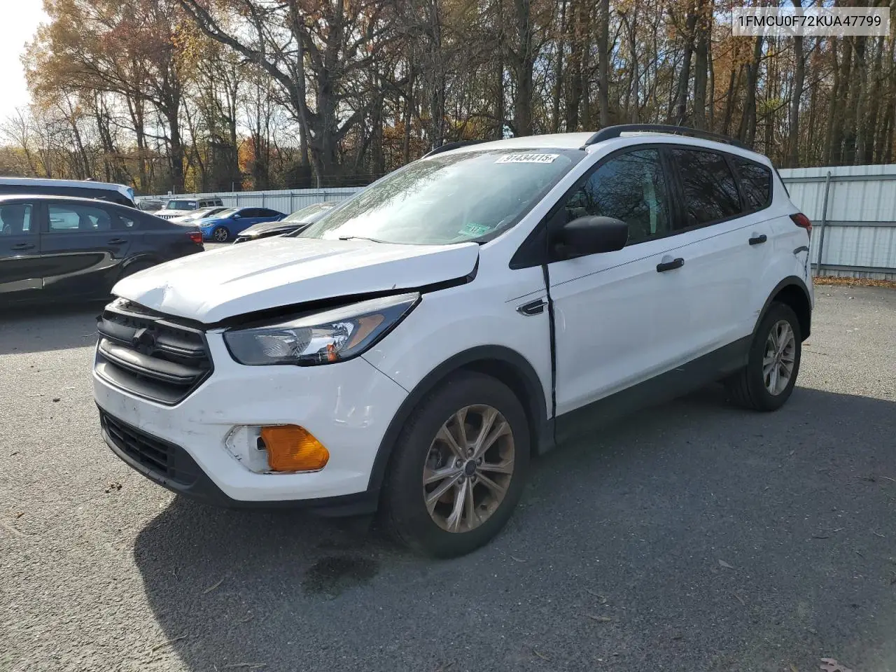 1FMCU0F72KUA47799 2019 Ford Escape S