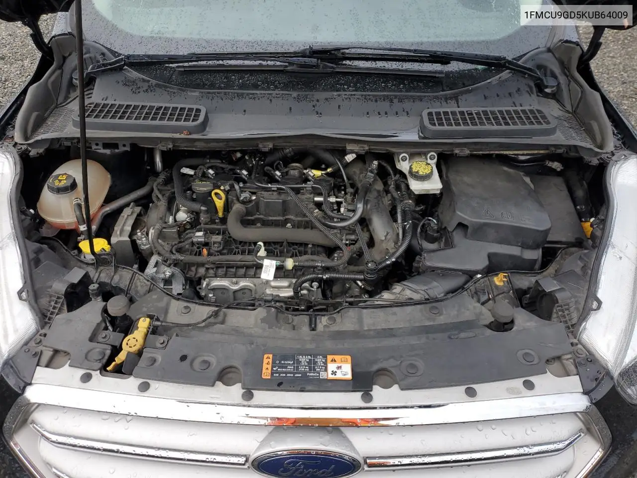 1FMCU9GD5KUB64009 2019 Ford Escape Se