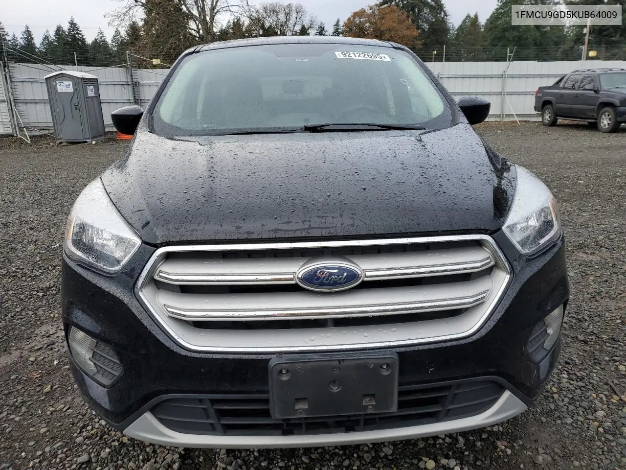 1FMCU9GD5KUB64009 2019 Ford Escape Se