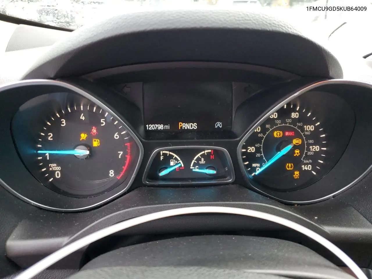 1FMCU9GD5KUB64009 2019 Ford Escape Se