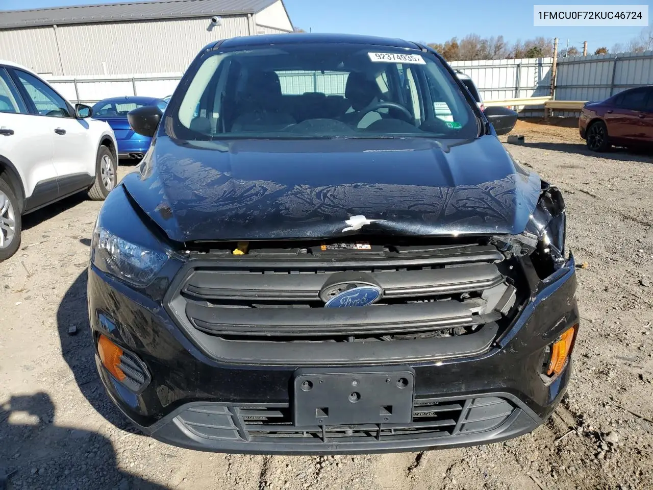 1FMCU0F72KUC46724 2019 Ford Escape S