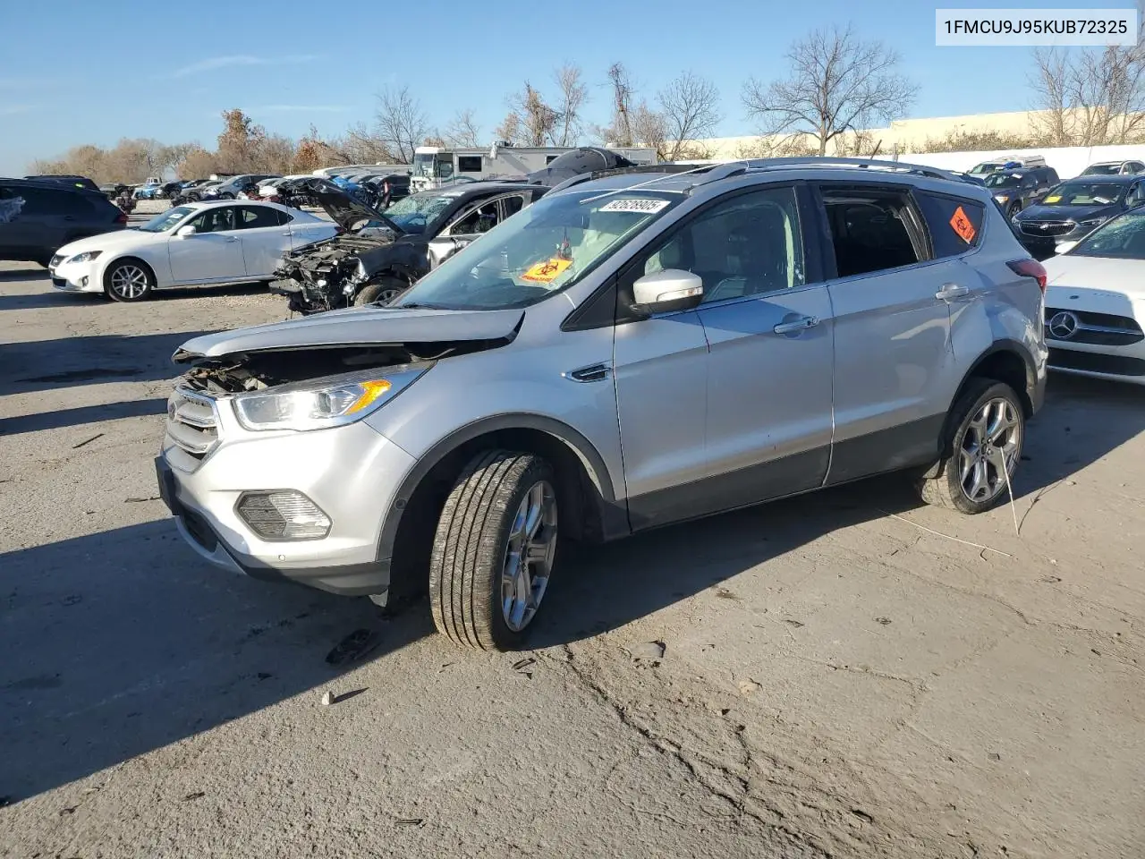 1FMCU9J95KUB72325 2019 Ford Escape Titanium