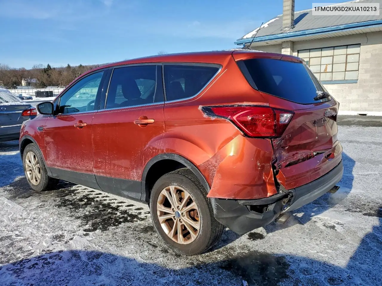 1FMCU9GD2KUA10213 2019 Ford Escape Se